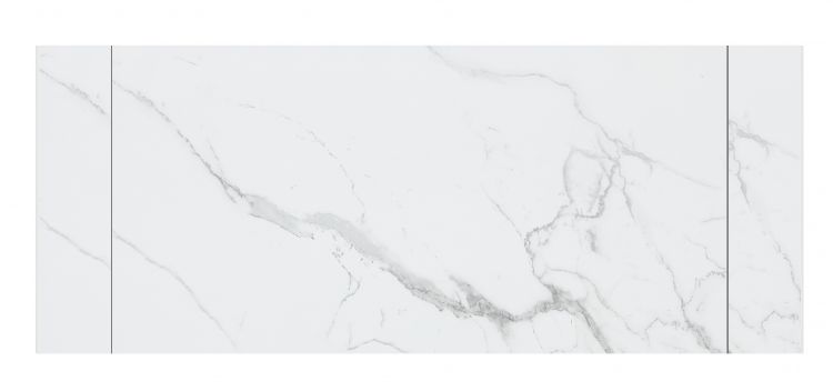 Malaysia Carrara Pre Polished Bullnose 3 x 12